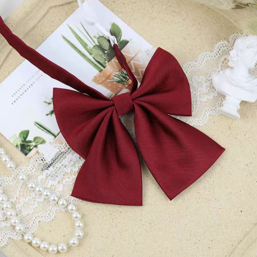 dasi seragam sekolah jepang daily kupu kupu bertali