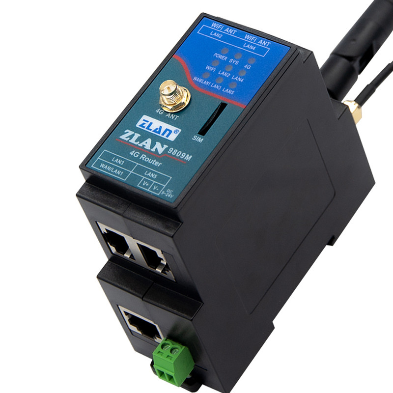 ZLAN9809M Industrial 4g router 4g lte modem wifi router with sim card small size n