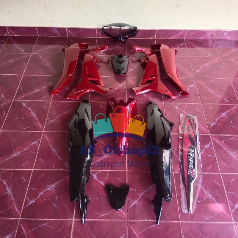 FULL BODY HALUS VEGA R NEW MERAH MAROON HITAM Berkualitas Termurah