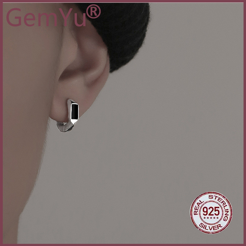 GemYu Anting-anting Tidak Teratur untuk Pria Anting-anting Gaya Minimalis Trendy untuk Wanita Fashio