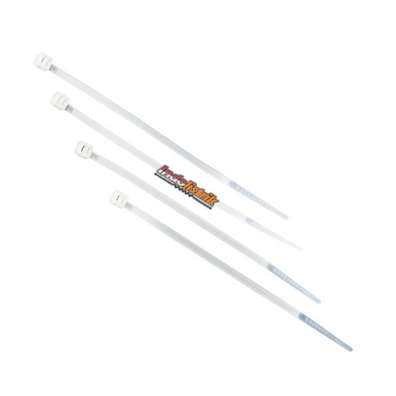 Kabel Ties 10cm Putih Natural KSS Kabel Tis CV100 - 100mm x 2.5mm - ORIGINAL - ASLI NILON