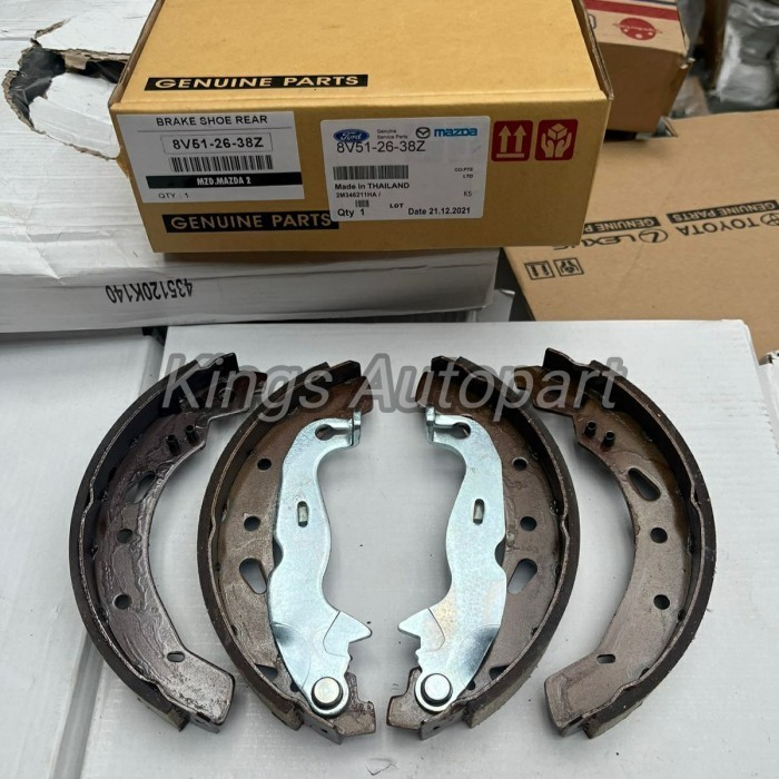 Kampas Rem Belakang - Brake Shoe Ford Fiesta Mazda 2