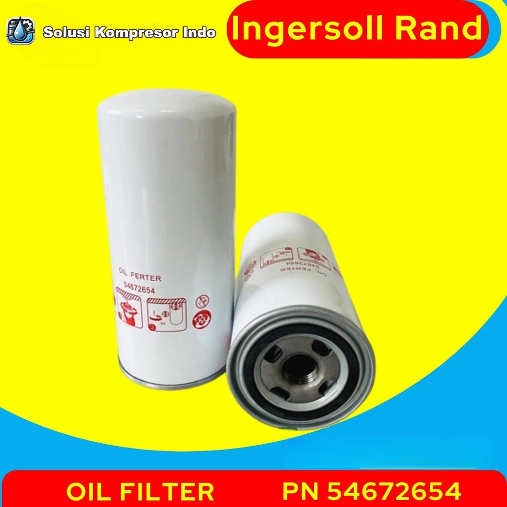 Oil Filter PN 54672654 Kompresor ingersoll rand Air Screw Compressor