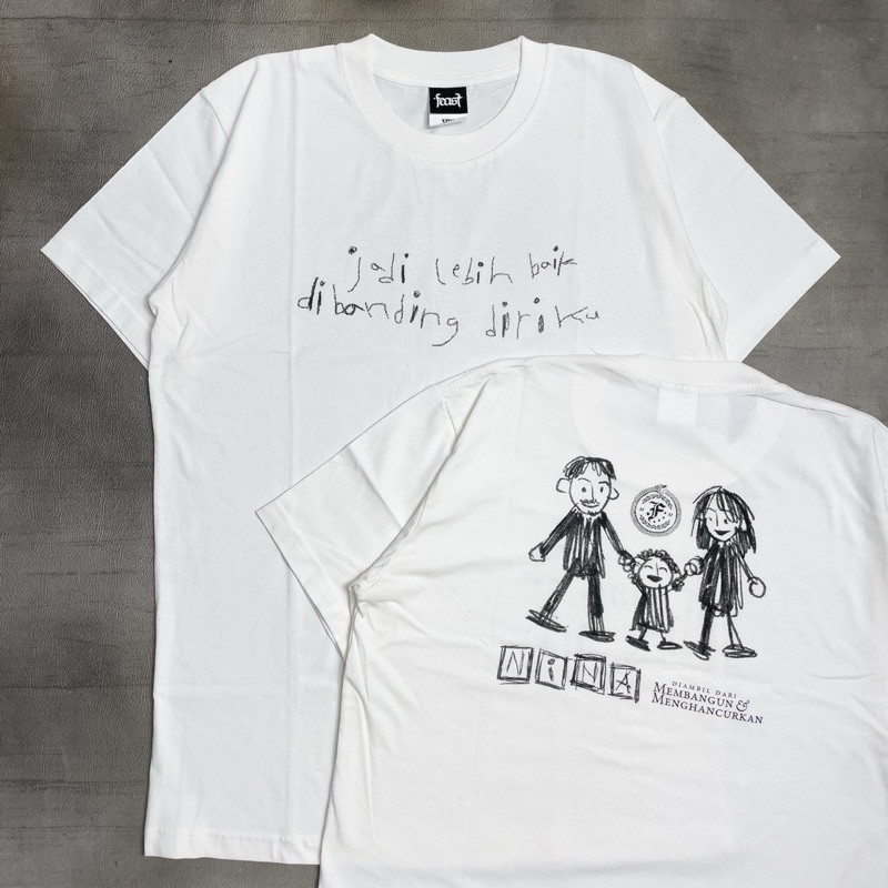 [COD] Feast - Nina | Tshirt White Original Merchandise