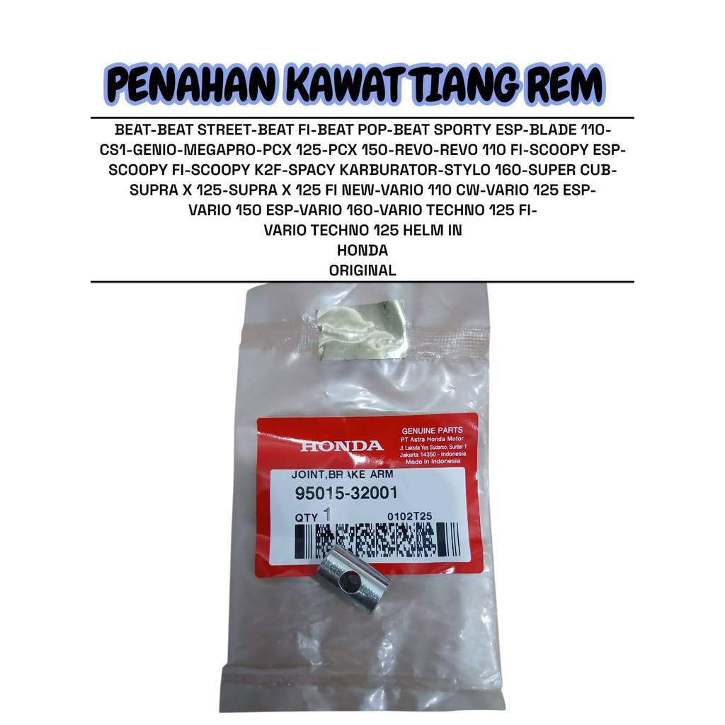 PENAHAN KAWAT TIANG REM BEAT STREET FI POP SPORTY BLADE 110 CS1 GENIO MEGAPRO REVO 110 FI SCOOPY ESP