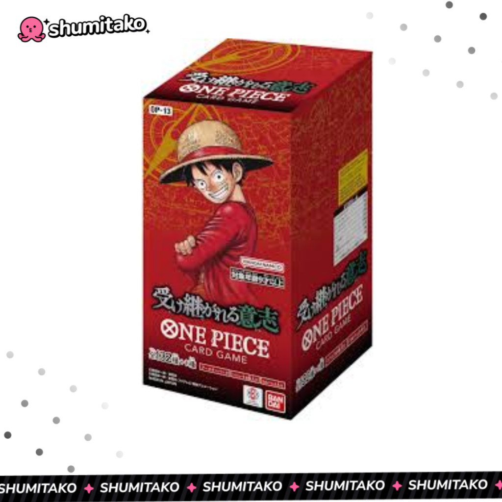 Discount One Piece Japanese Tcg Cards Booster One Piece Card Op13 Op-13 Carrying On His Will