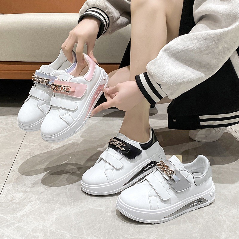 NS2022-17 Sepatu Sneakers Wanita Sepatu Wanita Sepatu Kekinian Sneakers Kasual Wanita