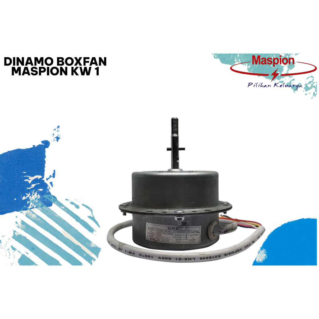 DINAMO BOXFAN KIPAS ANGIN MASPION TEMBAGA MESIN KIPAS ANGIN KOTAK MASPION LILITAN TEMBAGA