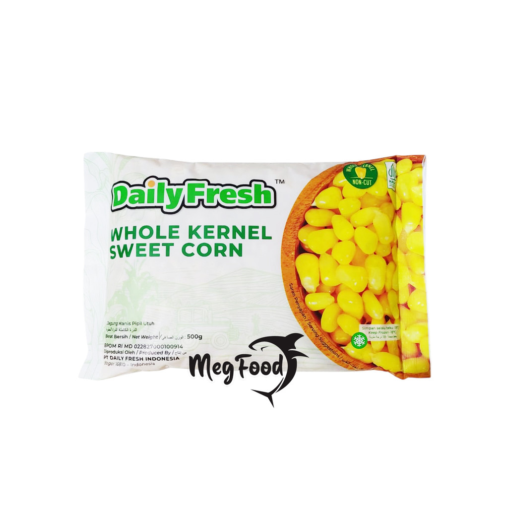 Daily Fresh Whole Sweet Corn Kernel / Jagung Manis Pipil Utuh - 500 gram