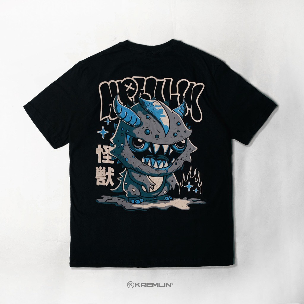 KREMLIN T-Shirt Kaos Black - KAIJU