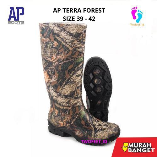 AP BOOTS TERRA FOREST SIZE 40-42 - SEPATU BOOT SAFETY KARET - AP BOOTS FOREST - SEPATU BOOTS FOREST 