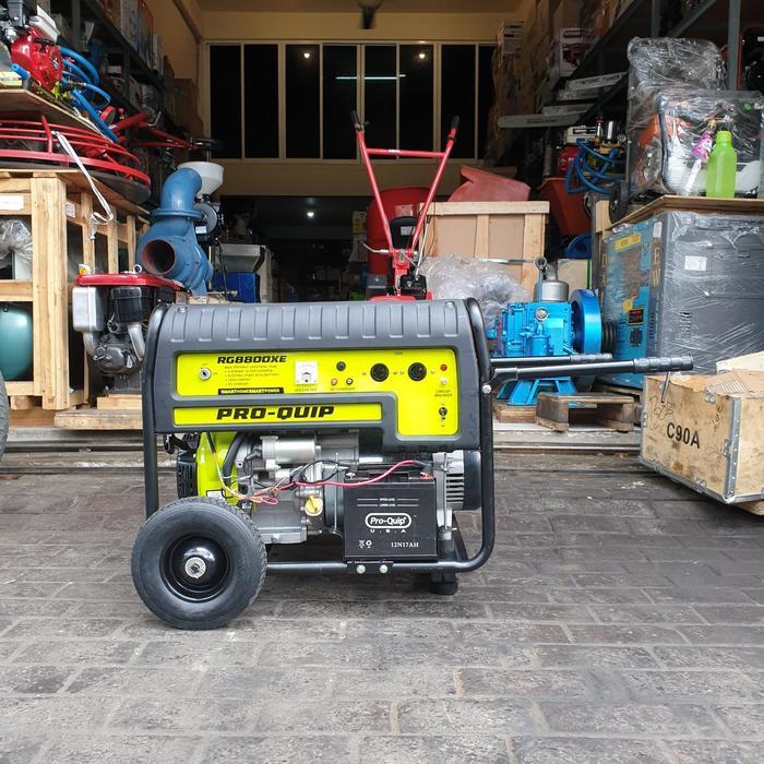 PRO QUIP GENSET BENSIN 5000W GENSET PRO QUIP RG8800XE 6KVA