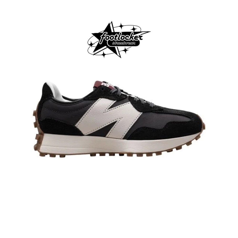 Sepatu New Balance 327 WS327KC Grey Black Moonbeam  Original   Unisex