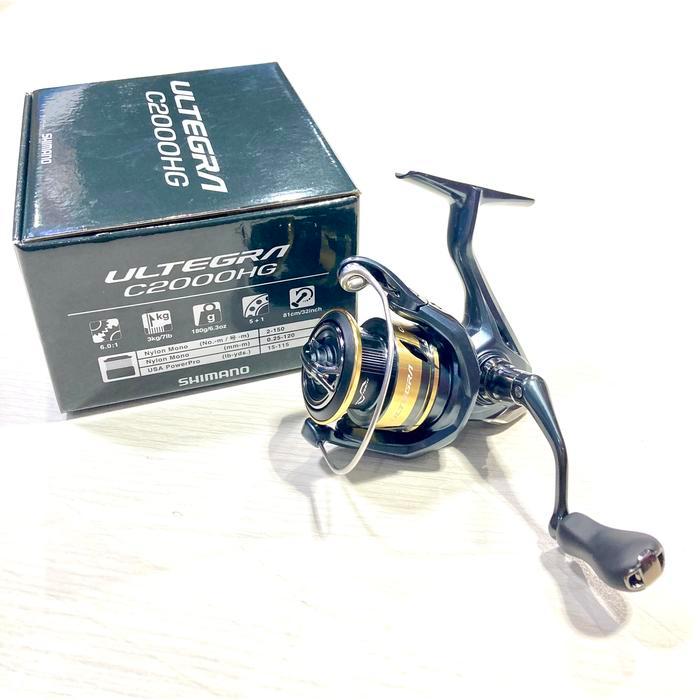 REEL SHIMANO ULTEGRA 2025 C2000SHG C2000HG|REEL ULTRA LIGHT SHIMANO TERBARU - C2000HG