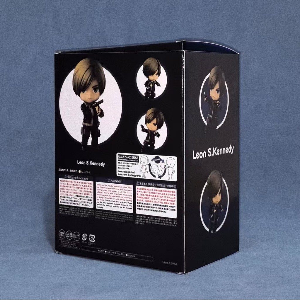 Game Biohazard EVIL Character Leon Scott Kennedy Cute Action Figure Toys