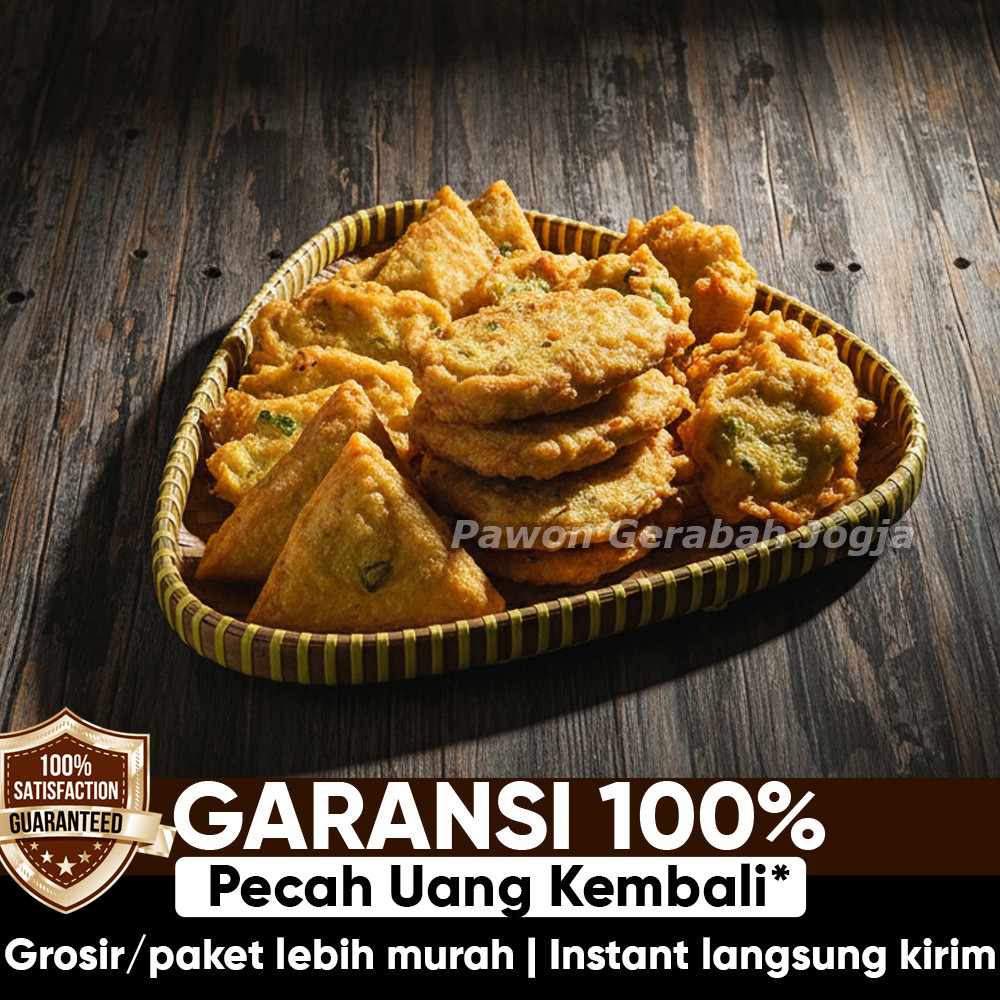 Pawon Gerabah | Tambir Segitiga Anyaman Bambu Omprong S M L – Wadah Saji, Tampah Penampi Beras, Jemu