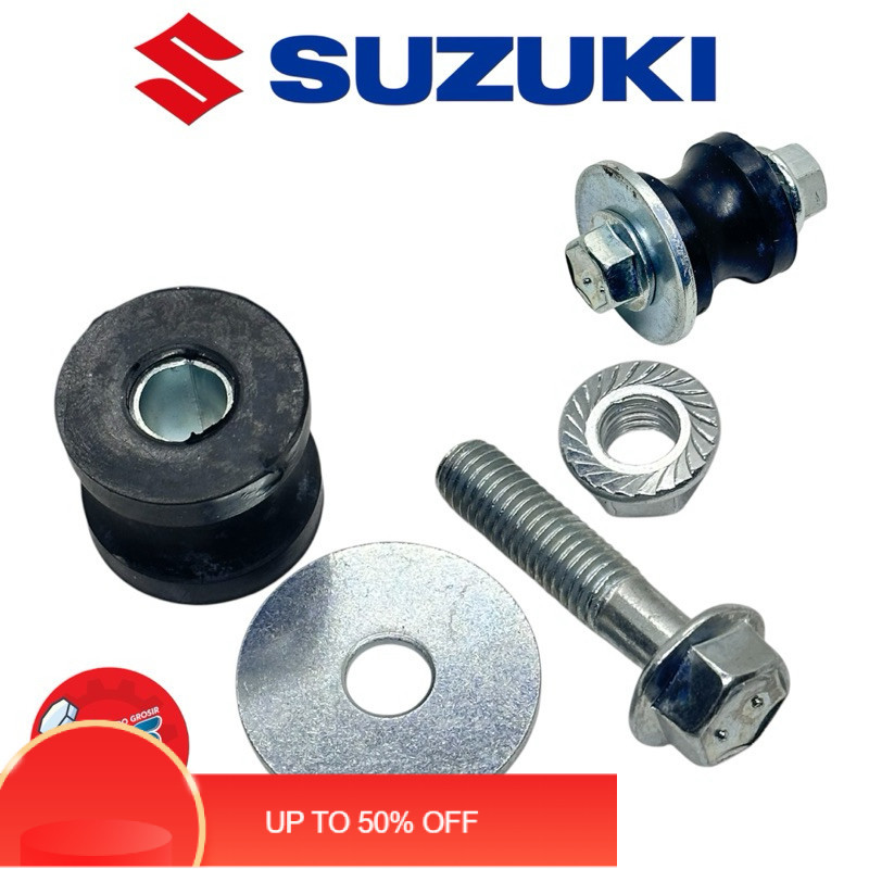 cod Set Bos Baut Ring Karet Ganjal Knalpot Step Satria Fu Smash Spin Skydrive Hayate Asli SGP ORIGIN