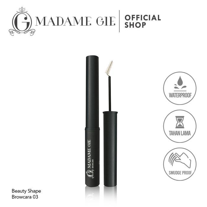 Madame Gie Beauty Shape Browcara - MakeUp Mascara Alis - Brow Cara 03