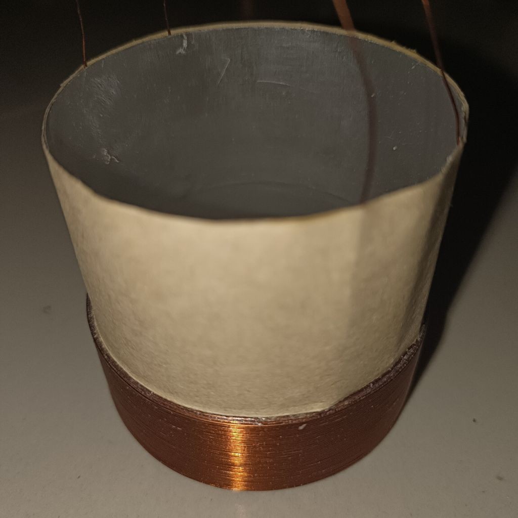 spul spoll speaker ADS 12" tipe ACS120XW dobel coil aluminium