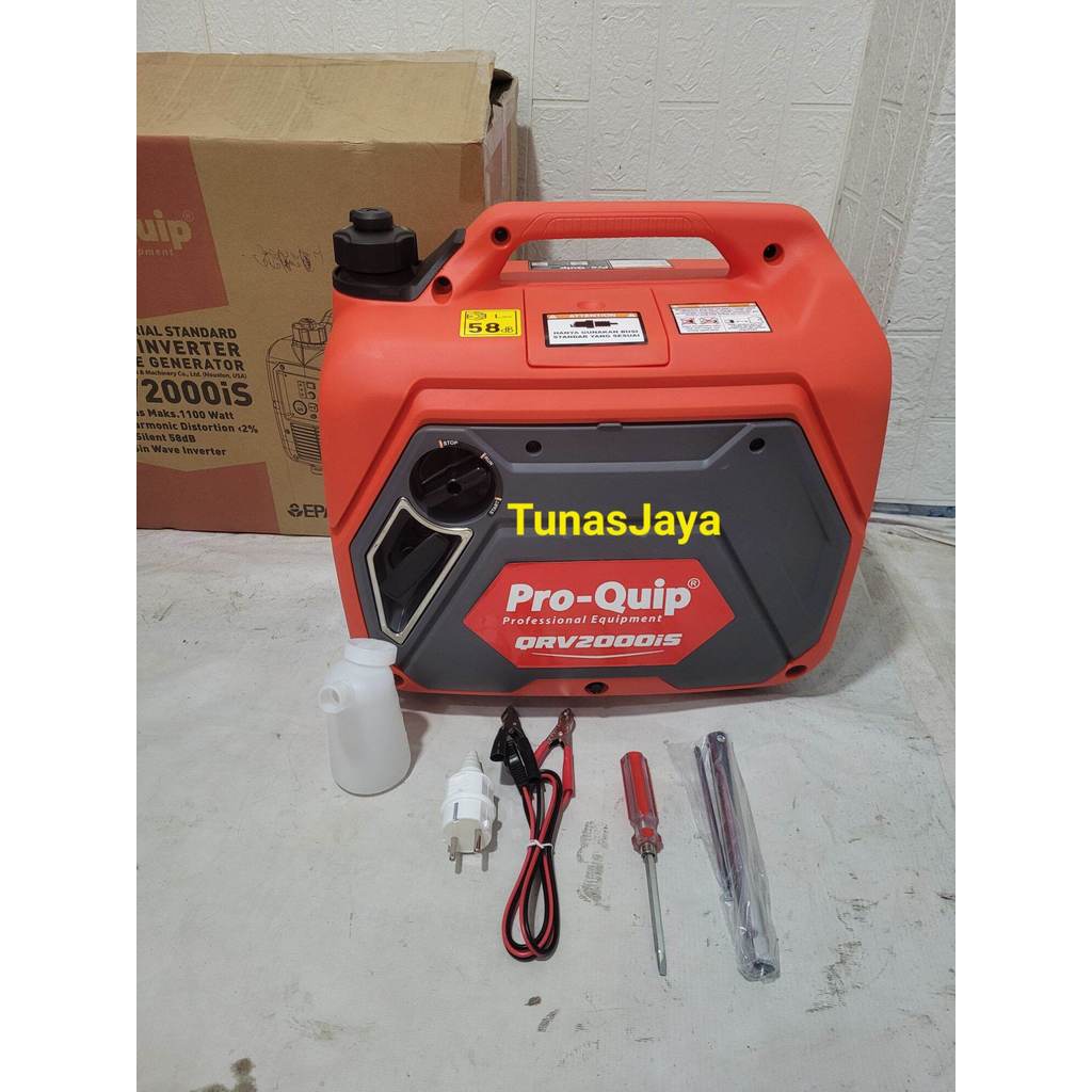 Genset Inverter Silent PRO-QUIP QRV 2000iS 1000watt