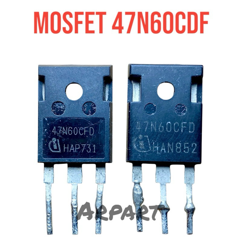 mosfet cabutan 47N60CFD 47a 600v