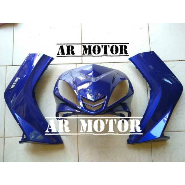 COD TAMENG DAN SAYAP DEPAN JUPITER MX LAMA / MX OLD 2009 - 2010 BIRU