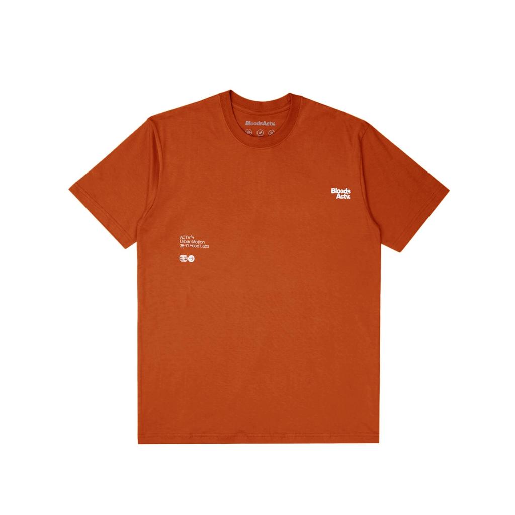Bloods Actv Series Tshirt Beam Actv Brick Orange