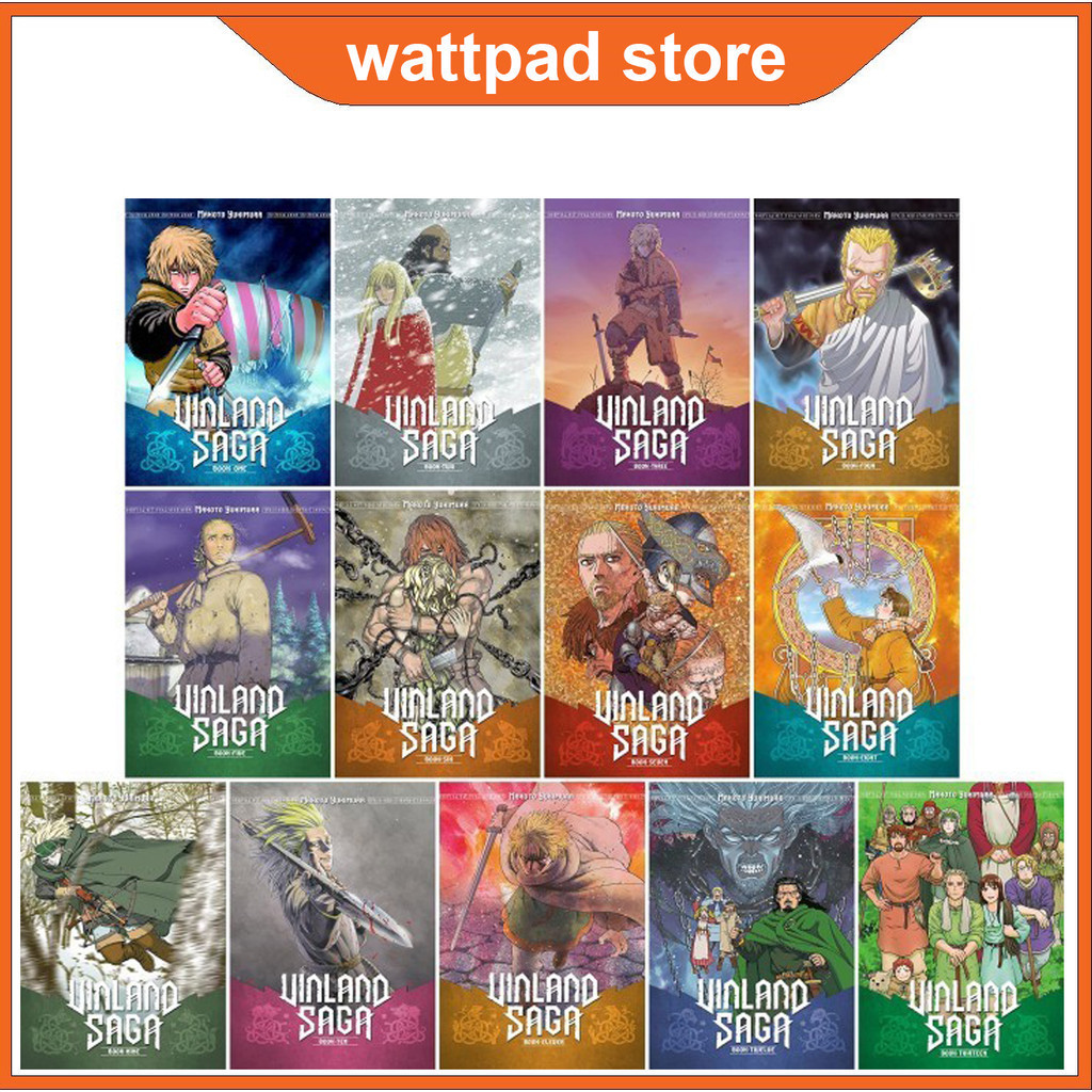 Vinland Saga manga Vol. 1-13 (English) - booktopia