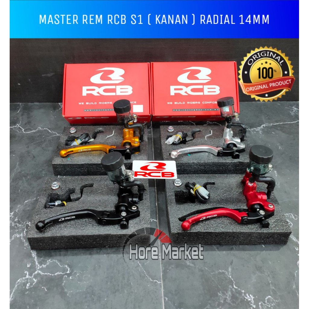 MASTER REM RCB S1 KANAN ORIGINAL MASTER REM RCB AEROX NMAX VARIO 125 150 160 CBR GSX NINJA SONIC SAT