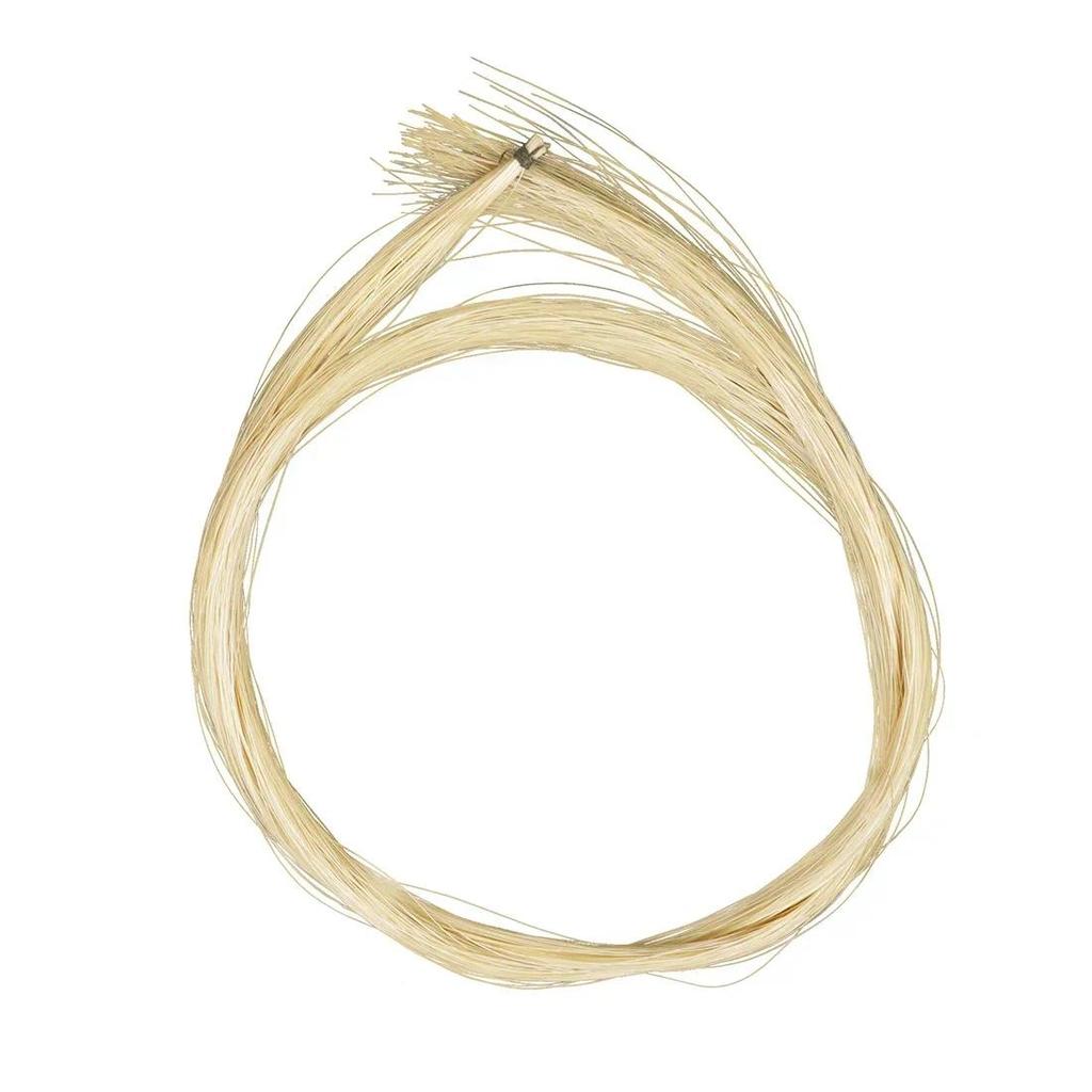 Violin Bow Hair for 44 34 12 18 14 Violin Horsehair White Natural Horsehair Bow Hair Horse Tail Bow 