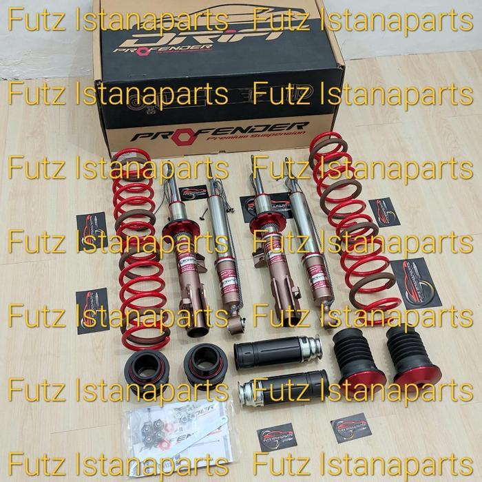 Suspensi Shock Breaker Coilover Drift Adjustable Profender Toyota YARIS CROSS Th 2023 - ON Original
