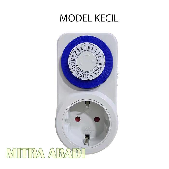 Golden Sinar Stop Kontak Timer Manual 24 hours / 24 Jam - Model Kecil