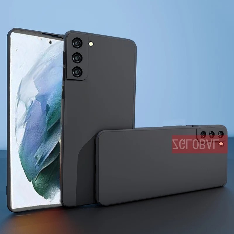 CASE SAMSUNG S21 FE S21FE PREMIUM MATTE CASE SOFT BLACK DOFF SLIM FIT