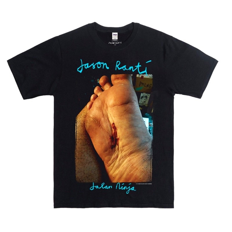 Tshirt Jason Ranti - Jalan Ninja Cover Album (Hitam) Official Merchandise