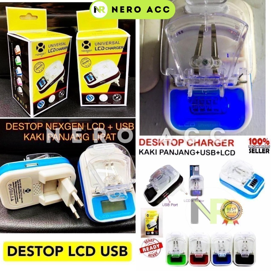 DESKTOP Charger kodok tc kodok charger jepit NEXGEN CAS JEPIT