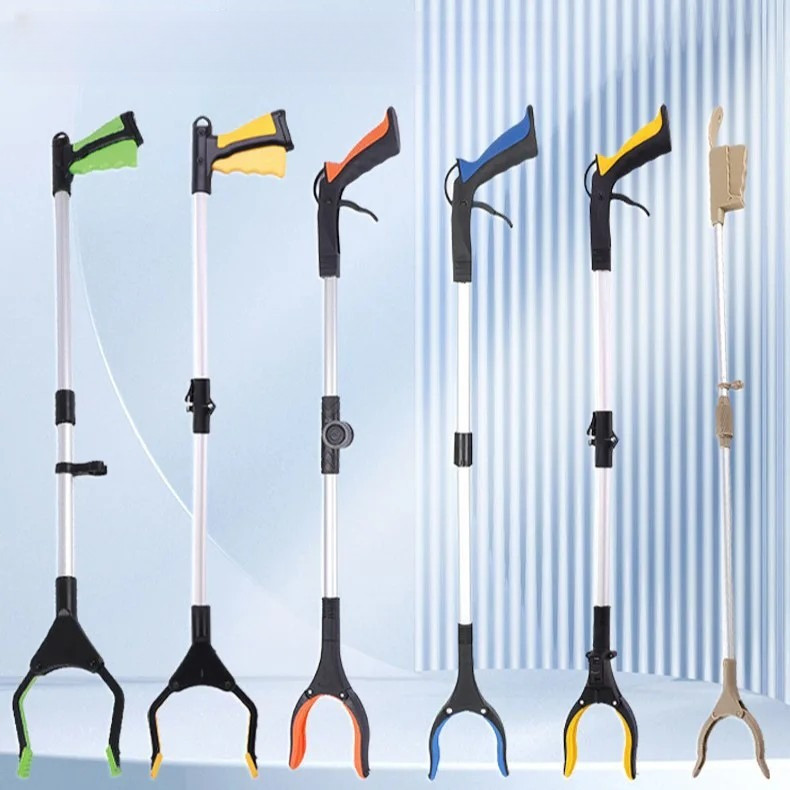 Foldable Trash Grabber Waste Disposal Clamp Road Sweeping Tool Home Garbage Clamp Environmental Prot