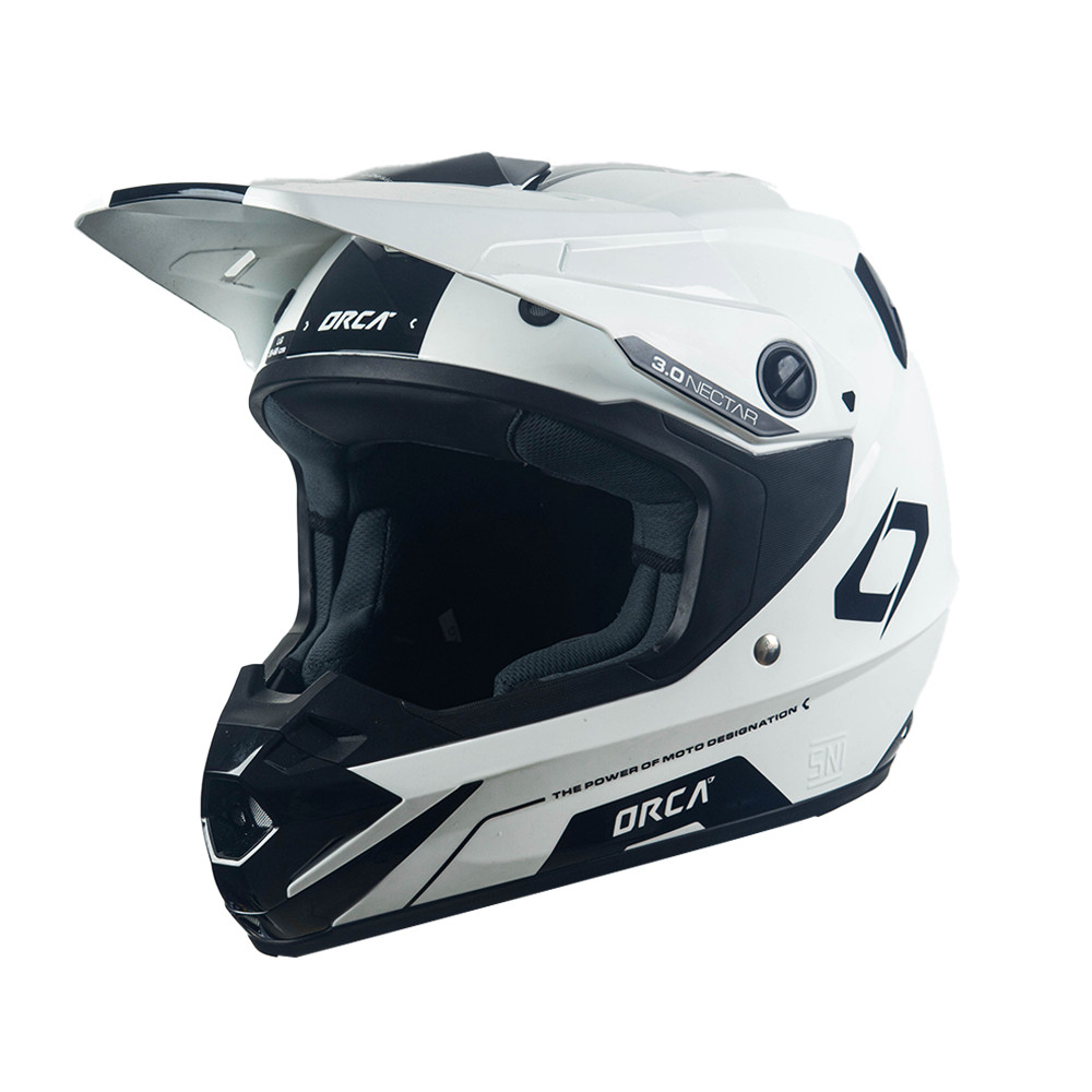 Orca Powergear - Helm Orca Atom Nectar 3.0 White Black