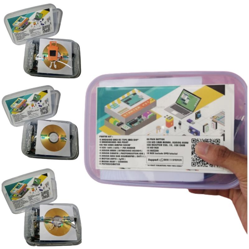 Paket Hemat Arduino Uno R3 Starter Kit Smd Pemula | Arduino Starter Kit | Arduino Kit
