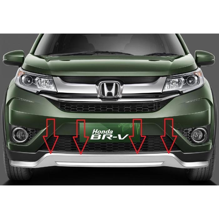 spoiler bodykit bumper depan silver brv prestige 2016 2017 2018 2019 2020 ori best