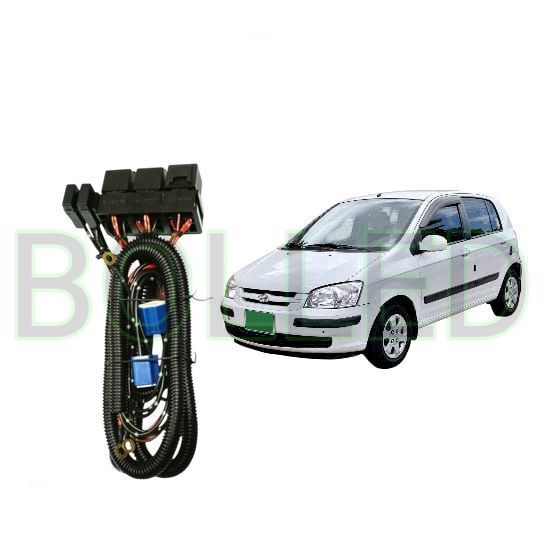 Relay Set Lampu Utama LED H4  Mobil Hyundai Getz BLD