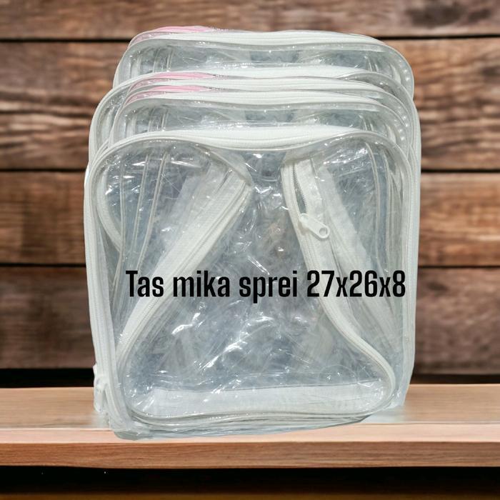 Tas mika penyimpanan sprei Dengan Ritsleting isi 10pcs Resleting - -, -