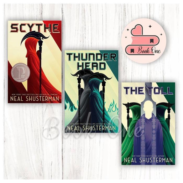 Buku Bahasa Inggris Scythe | Thunderhead | The Toll  (Arc of a Scythe) (Neil Shusterman) - Scythe