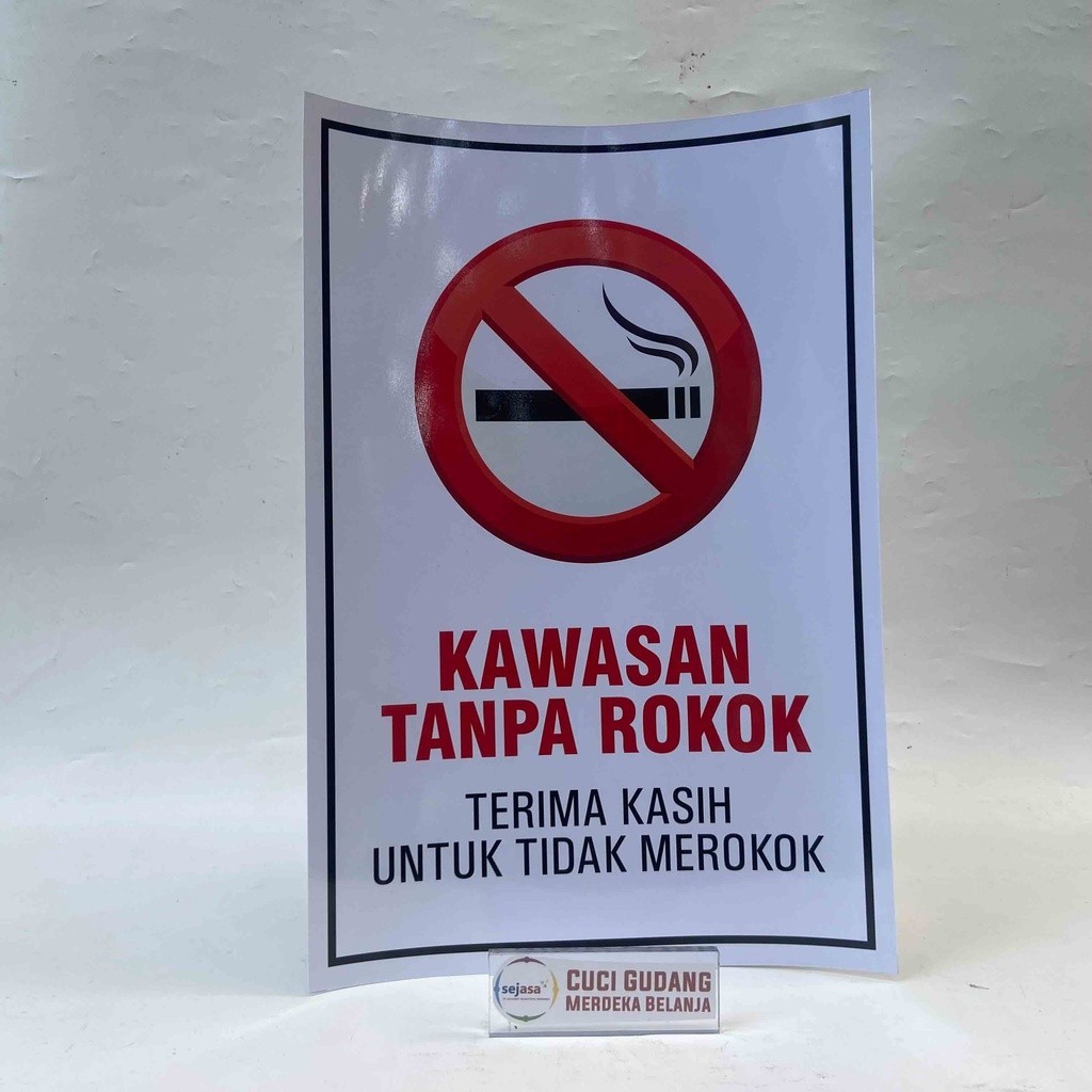 Poster Kawasan Tanpa Rokok, Poster Dilarang Merokok