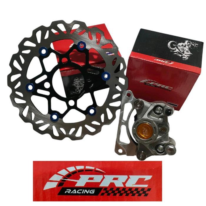 Paketan Kaliper 2P 2 Piston PRC Racing 4 in 1 Honda Beat Scoopy Vario 110 125 old 150 old genio Moto