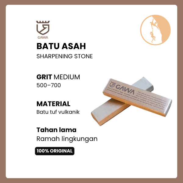 Gawa Natural Sharpening Stone Batu Asah