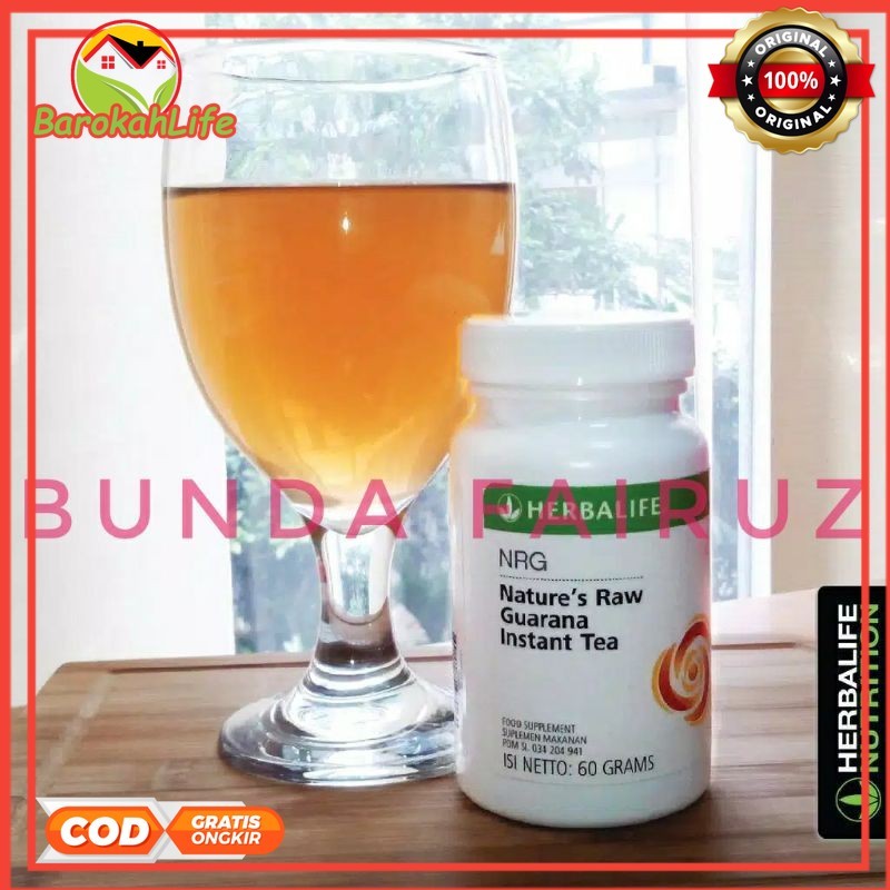 Herbalife NRG Original 100% PROMO NRG Instant Tea(Barcode dipotong) Mengontrol Berat Badan Penambah 