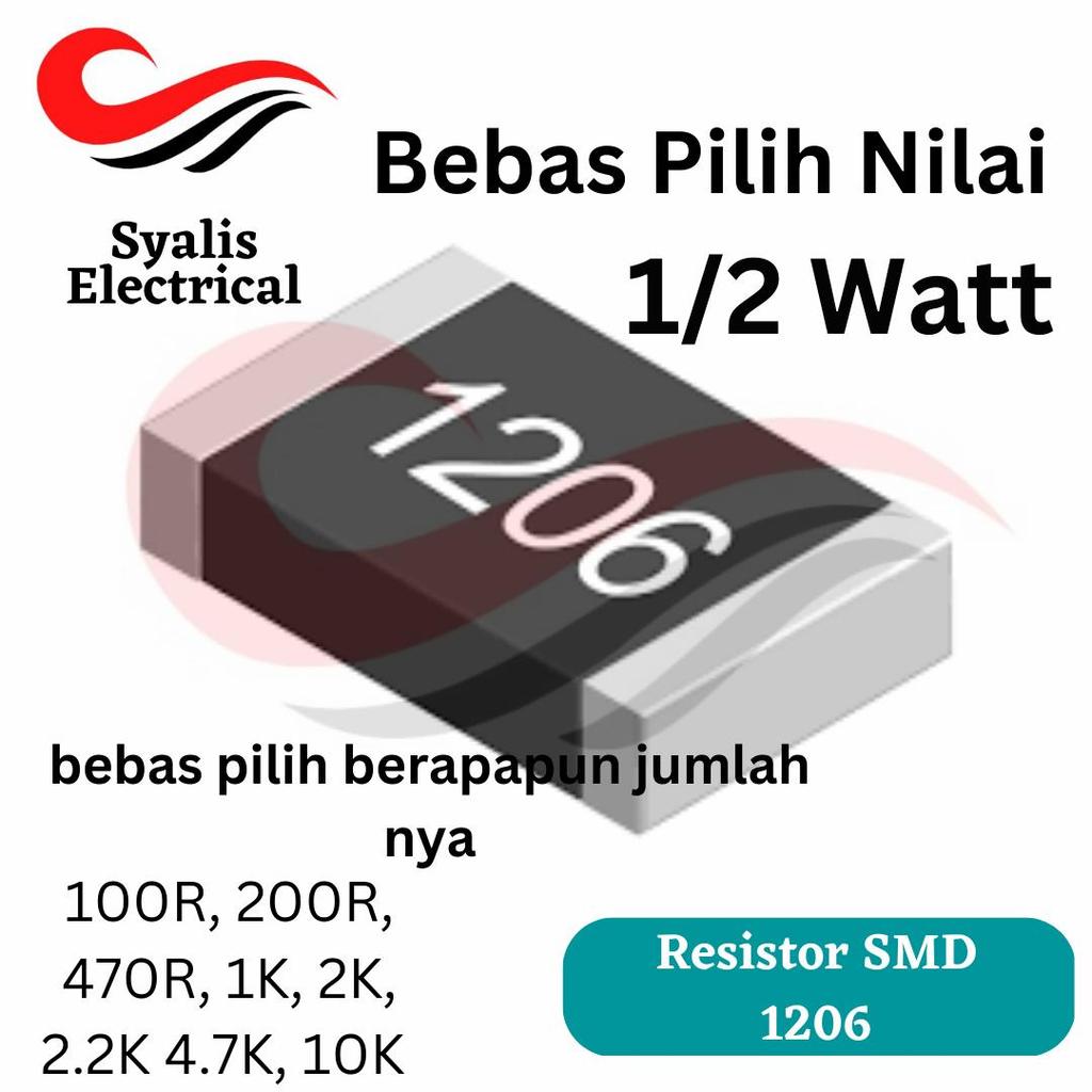 Resistor SMD 1206 [Syalis]