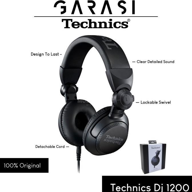 Technics Dj 1200 Dj1200 Headphone For Dj - Alat Musik / Music
