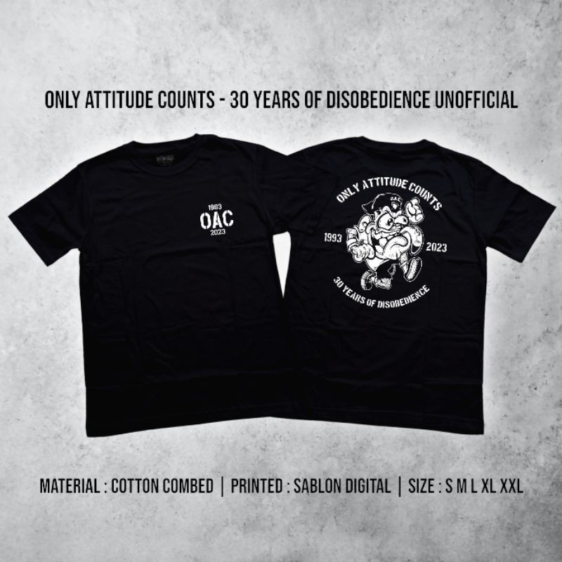 (COD) KAOS MUSIK | KAOS BAND PUNK HARDCORE 90' | ONLY ATTITUDE COUNTS - 30 YEARS OF DISOBEDIENCE UNO