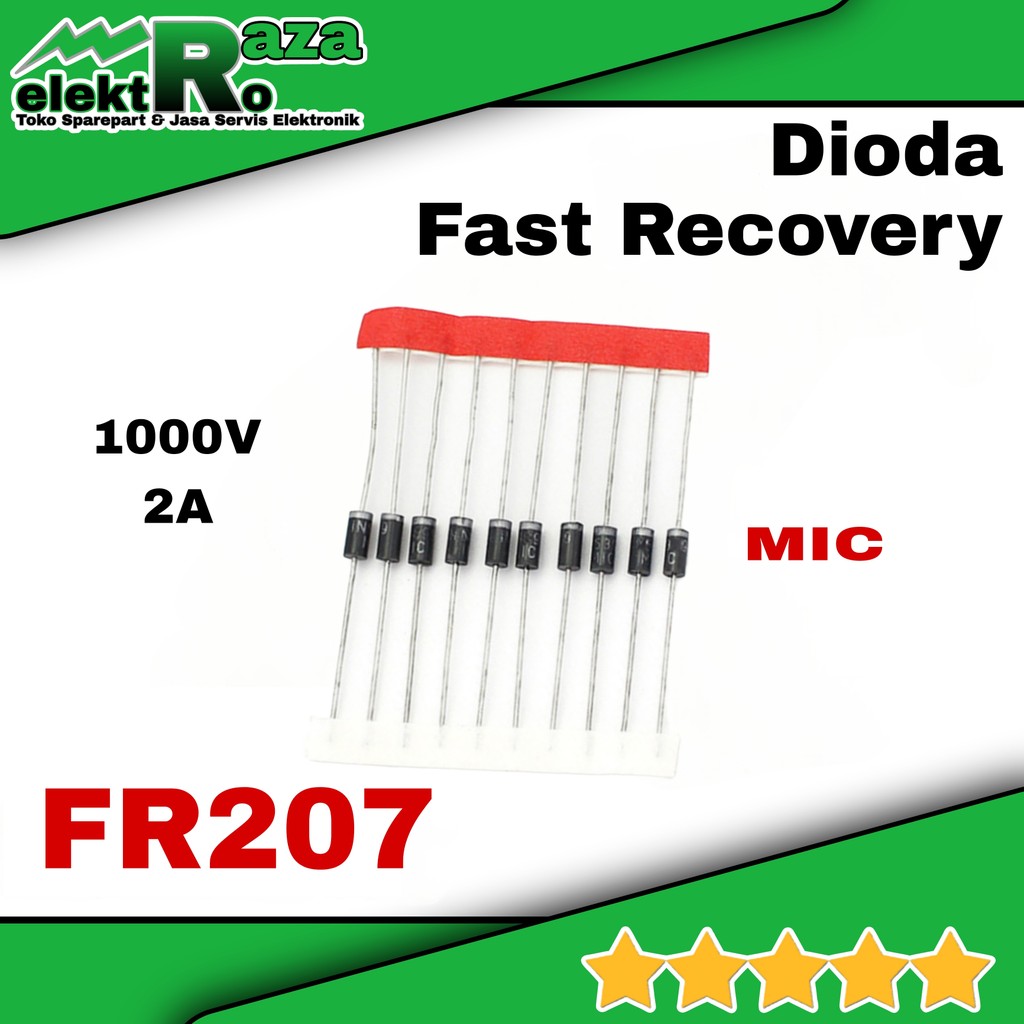 diode FR 207 renteng dioda FR207 Dioda Penyearah Ultra-Fast